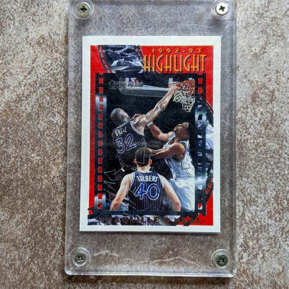 Shaquille O'Neal 1992-93 HighlightRookie year card - Picture 2 of 7
